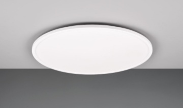 Immagine di Plafoniera Bianca Rotonda a Scomparsa Scott Led Antiabbagliamento 3000k - 6500k Trio Lighting