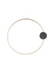Immagine di Plafoniera Anello Ottone 60 cm Led 20w 3000k Atom Smarter Lighting