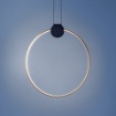 Immagine di Sospensione Moderna Anello Ottone Led 11w 3000k Atom Smarter Lighting