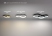 Immagine di Plafoniera Soffitto 2 Cerchi Nero Led CCT 50w Dimmerabile Combi Smarter