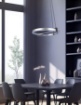 Immagine di Sospensione Moderna Anello Led Dimmer Rgbw Ø55 cm Thompson Trio Lighting