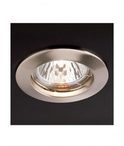 Immagine di Faretto Rotondo Fisso Da Incasso Elc 146 Nickel 79 mm Smarter Lighting
