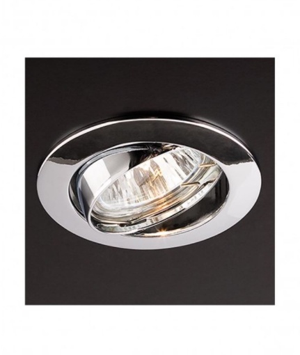 Immagine di Faretto Incasso Rotondo Orientabile Elc 229 Cromo 82 mm Smarter Lighting