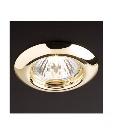 Immagine di Faretto Da Incasso Rotondo 81 mm Elc 307 Oro GU10 Smarter Lighting
