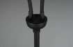 Immagine di Piantana Moderna Tommy 2 Bracci Orientabili con Paralumi Nero Oro Trio Lighting 