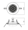 Immagine di Faretto Da Incasso Orientabile Tondo Bianco 90 mm Elc 3072 GU10 Smarter Lighting