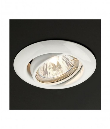 Immagine di Faretto Da Incasso Orientabile Tondo Bianco 90 mm Elc 3072 GU10 Smarter Lighting