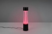 Immagine di Lumetto Tornado Cilindro Nero con Effetto Vortice Led Rgbw Ø7 cm Trio Lighting