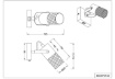 Immagine di Faretto Industrial Tosh Nero con Spot in Legno Bianco e Gabbia Metallica 1xE14 Trio Lighting 