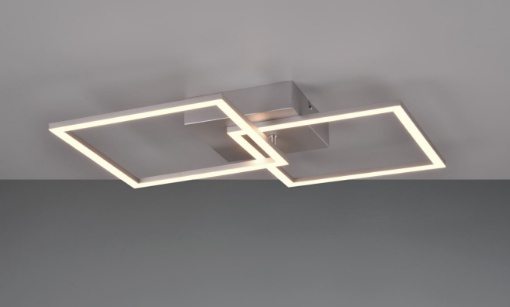 Immagine di Plafoniera Applique Trail Led Design Quadrati Orientabili Alluminio Trio Lighting  