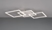 Immagine di Lampada Bianca da Parete o Soffitto Design Quadrati Led 4000k Orientabili Trail Trio Lighting
