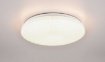 Immagine di Lampada Led Parete Soffitto Vega Bianco Effetto Stelle Glitterate Ø33 cm Trio Lighting 