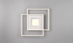 Immagine di Lampada Bianca da Parete o Soffitto Quadrati Led Dimmer CCT con Telecomando Via Trio Lighting
