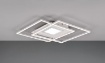 Immagine di Lampada Bianca da Parete o Soffitto Quadrati Led Dimmer CCT con Telecomando Via Trio Lighting
