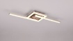 Immagine di Lampada Nichel da Parete o Soffitto Bacchette Girevoli Led 3000k Viale Trio Lighting