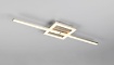 Immagine di Lampada Nichel da Parete o Soffitto Bacchette Girevoli Led 3000k Viale Trio Lighting