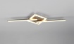 Immagine di Lampada Nichel da Parete o Soffitto Bacchette Girevoli Led 3000k Viale Trio Lighting
