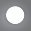 Immagine di Plafoniera Moderna Rotonda Nichel Led Dip Switch Waco Ø49 cm Trio Lighting 