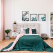 Immagine di Lampada Design Sospensione Per Comodino Metallo Nero Oro Lampu Smarter