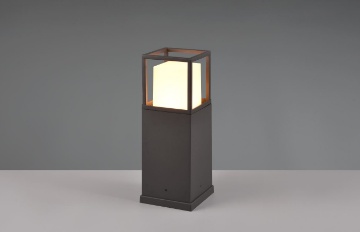Immagine di Palo Basso Antracite per Esterno Led Dip Switch Witham IP54 Trio Lighting