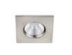 Immagine di Faretto Led da Incasso Quadrato 8x8 cm Zagros Acciaio IP65 Trio Lighting 