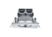 Immagine di Faretto Cromo Quadrato da Incasso per Controsoffitti Zagros Led IP65 Trio Lighting 