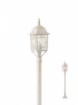 Immagine di Lampione Classico Da Giardino Lanterna Bianca Oro 99 cm IP44 E27 Melton Smarter