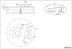 Immagine di Plafoniera Nero e Caffè Effetto Luna e Pianeti Led Antiabbagliamento Switch Dimmer CCT Zodiac Trio Lighting 