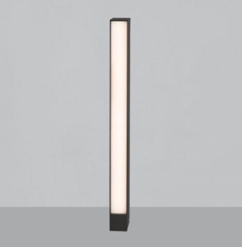 Immagine di Lampada da Terra per Esterno Bacchetta Sottile Led Adhara Alluminio Antracite IP65 ACB