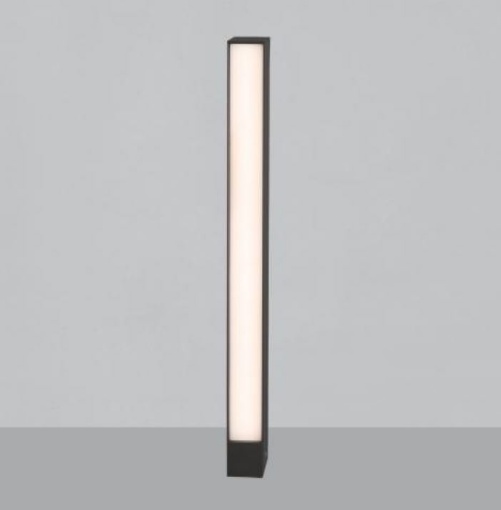 Immagine di Lampada da Terra per Esterno Bacchetta Sottile Led Adhara Alluminio Antracite IP65 ACB
