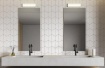 Immagine di Applique Da Specchio Cromo Led CCT 11w Aldo 35 cm IP44 ACB