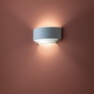 Immagine di Applique Fascia Plastica Bianca Luce Sopra e Sotto Peg Smarter
