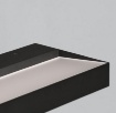 Immagine di Lampada Nera Rettangolare da Parete Monoemissione Led 20w Brick ACB