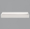 Immagine di Applique Rettangolare Bianca Monoemissione Led Decorativo Brick L 38cm ACB 