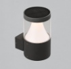 Immagine di Applique Led Cilindro Antracite per Esterno Energia Solare Brisk IP65 ACB 