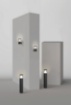 Immagine di Lampioncino Led Cilindro Antracite per Esterno Energia Solare Brisk IP65 ACB