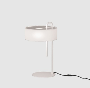 Immagine di Lume Moderno Bianco Clip con Paralume 1xE27 Ø32 cm ACB 