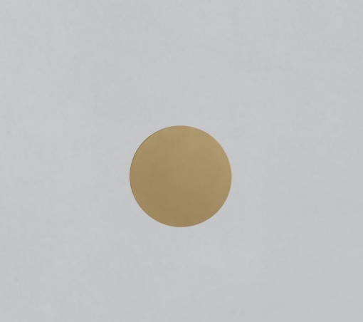 Immagine di Applique Da Esterno Disco Led Oro Luce Indiretta Combo 2700k 3000k IP65 ACB