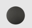 Immagine di Applique Circolare Nera Combo Ø45 cm Led Switch 2700-3000k IP65 ACB 