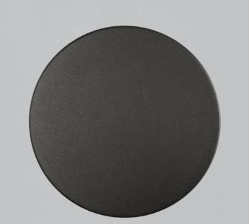 Immagine di Applique Nera Combo Ø60 cm Led Luce Indiretta Slide Switch IP65 ACB