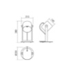 Immagine di Lampada Da Tavolo Industrial Orientabile Legno Metallo Nero E27 Pooh Smarter