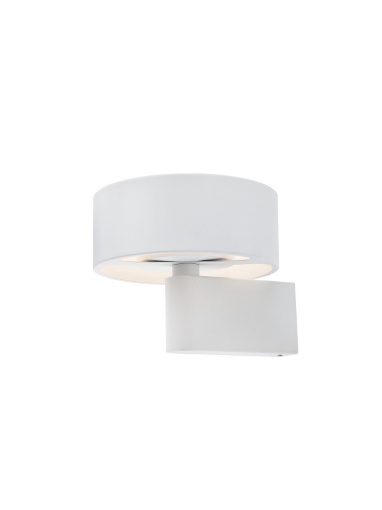 Immagine di Applique Design Moderno Rotonda Led 3000k Punkt Bianco Smarter