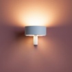 Immagine di Applique Design Moderno Rotonda Led 3000k Punkt Bianco Smarter