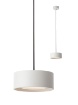 Immagine di Sospensione Led Circolare Lampada Per Penisola Cucina Punkt Bianco Smarter