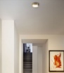 Immagine di Piccola Plafoniera Rotonda 15 cm Led 3000k Ottone Punkt Smarter