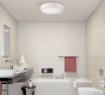 Immagine di Piccolo Plafone Bianco Lampada Soffitto Dins Led 10w CCT IP44 Ø16 cm ACB