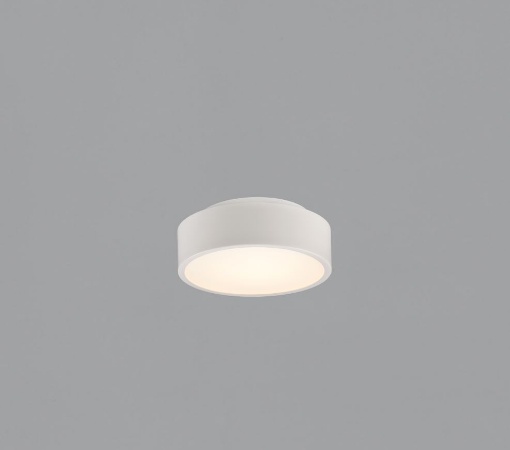 Immagine di Piccolo Plafone Bianco Lampada Soffitto Dins Led 10w CCT IP44 Ø16 cm ACB