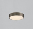Immagine di Plafoniera Nichel per Bagno Dins Led CCT Vetro Bianco Ø26 cm IP44 ACB