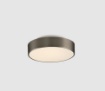Immagine di Plafoniera Nichel per Bagno Dins Led CCT Vetro Bianco Ø26 cm IP44 ACB