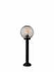 Immagine di Lampioncino Da Esterno 70 cm Lampione Con Sfera Fume IP44 Smarter